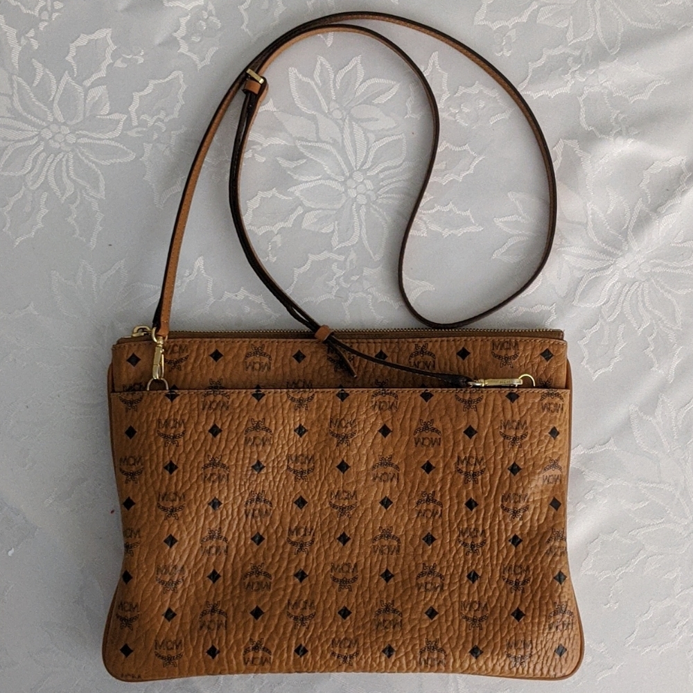 Authentic MCM Crossbody Pouch